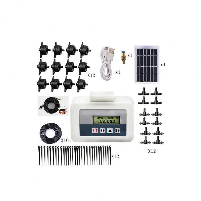 Ry Indoor Hydroponic Supplies Sale Solar Water Equipment Watering Device With Solar Charger Hydroponic Growing Systems/