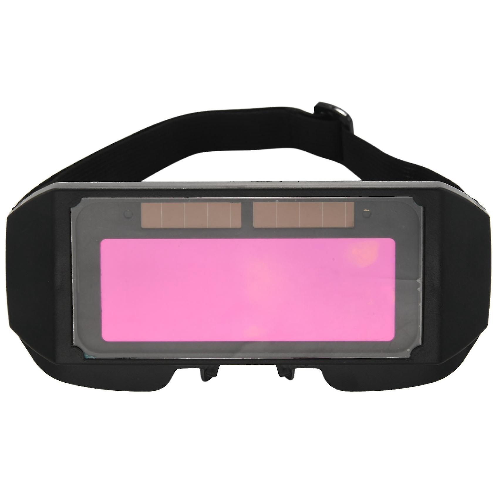 Auto Darkening Welding Helmet Din11 Durable Automatic Light Change Anti-glare Eyes Shied Goggle Gla