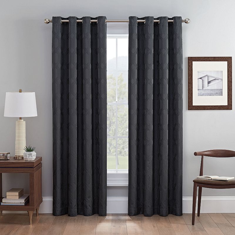 eclipse 2-pack Absolute Zero 100% Blackout Beech Window Curtains