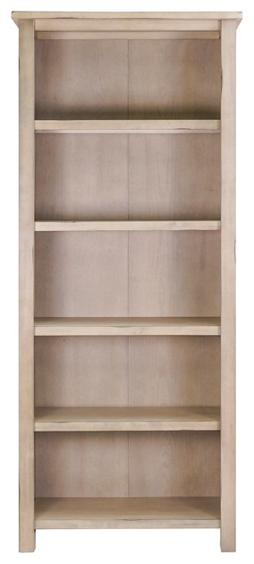 Rustic Open Wood Bookcase Bookcase Shelves Office Storage Light Brown   Transitional   Bookcases   by Homesquare  Houzz