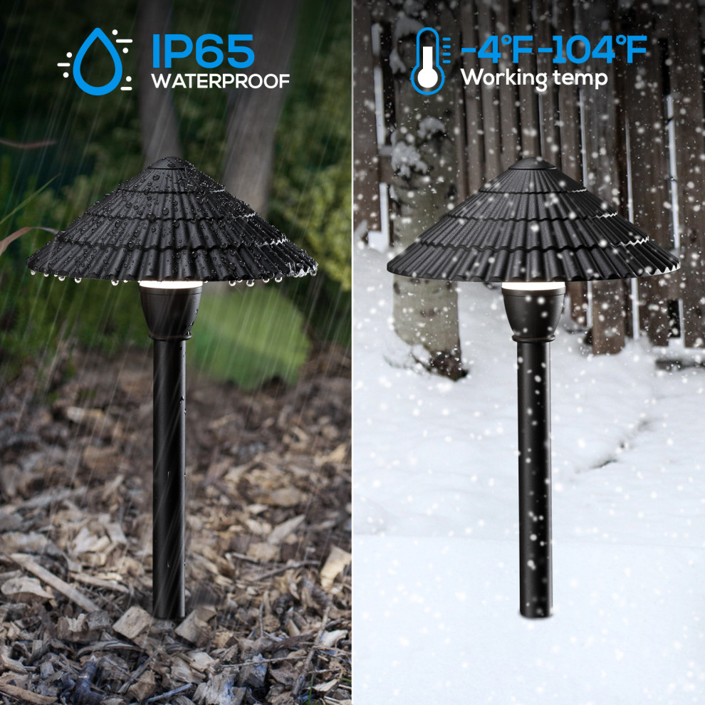 LEONLITE 12 Pack LED Landscape Lighting  5000K Daylight   Transitional   Path Lights   by W86 Trading Co.  LLC  Houzz