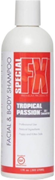 Special FX Tropical Passion Facial and Body Dog and Cat Shampoo， 17-oz bottle