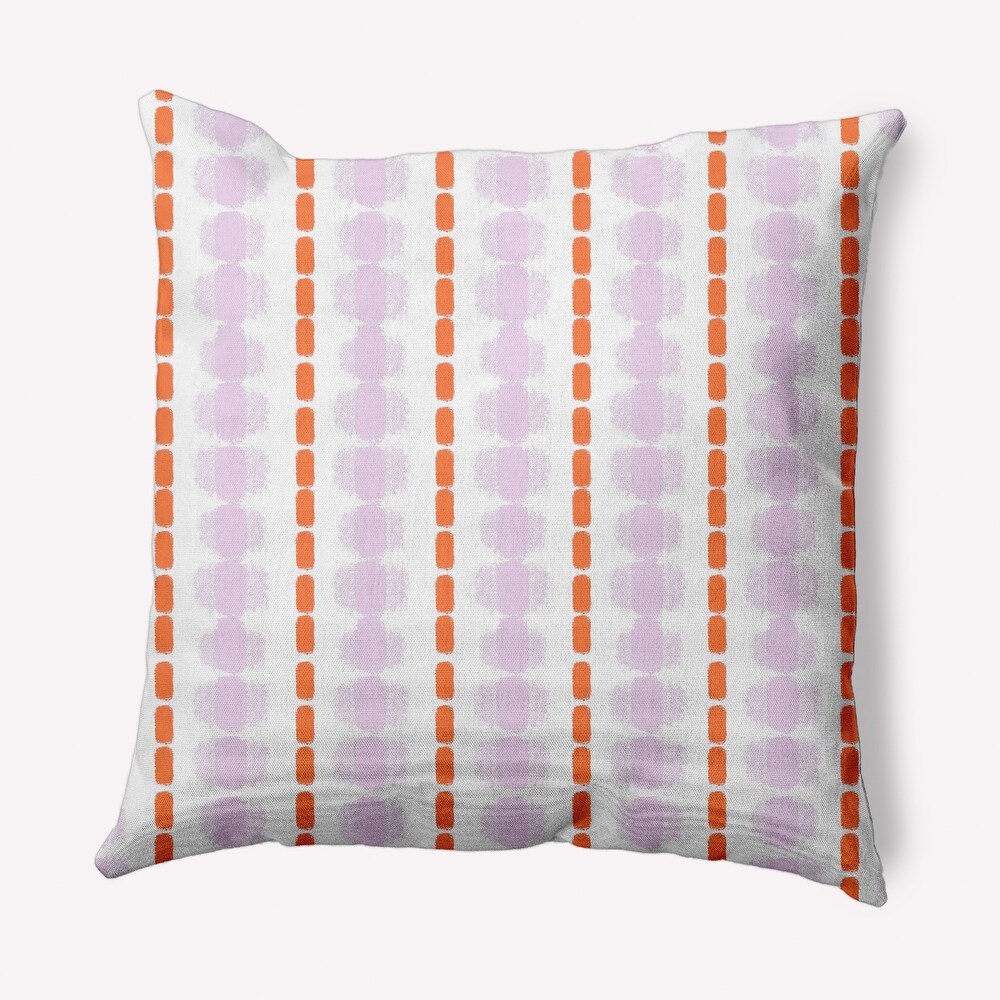 Watercolor Stripe Decorative Throw Pillow