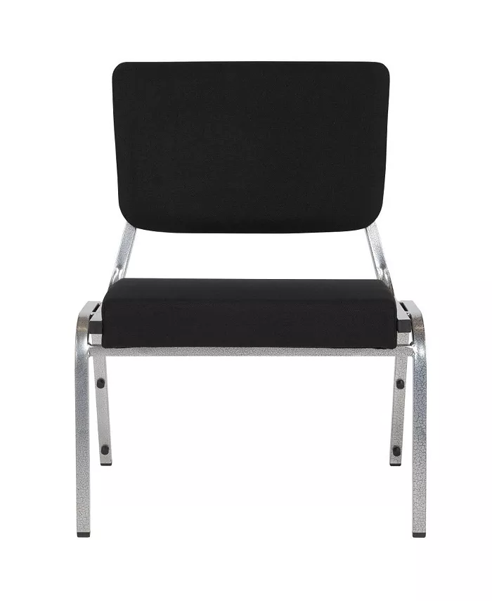 EMMA+OLIVER 4 Pk. 1000 Lb. Rated Antimicrobial Bariatric Medical Reception Chair