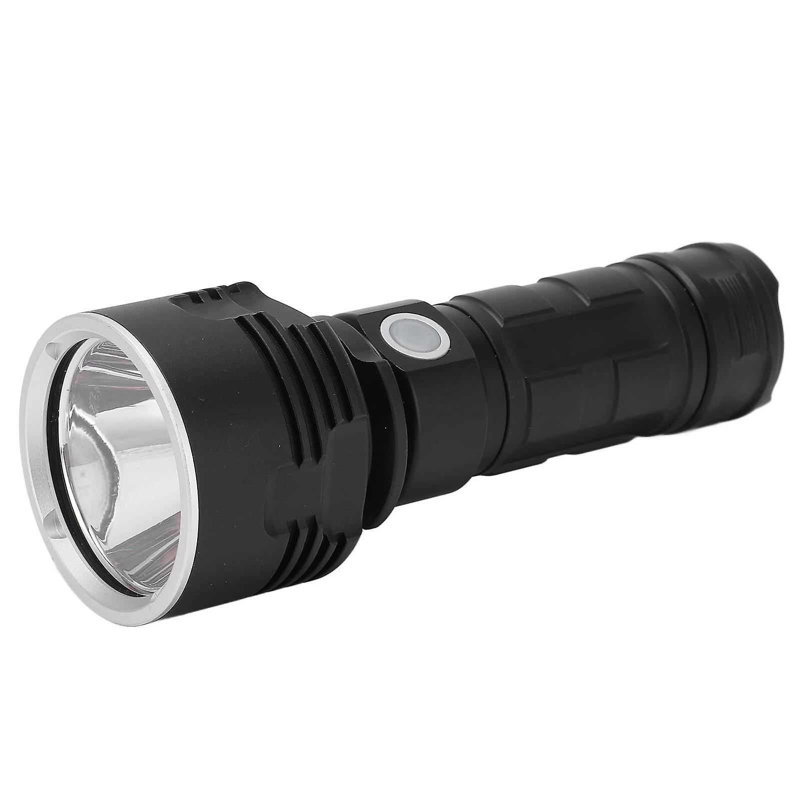 Powerful Flashlight Usb Chargeable 3 Modes Waterproof Aluminium Alloy For Camping Hiking Biking Adventure