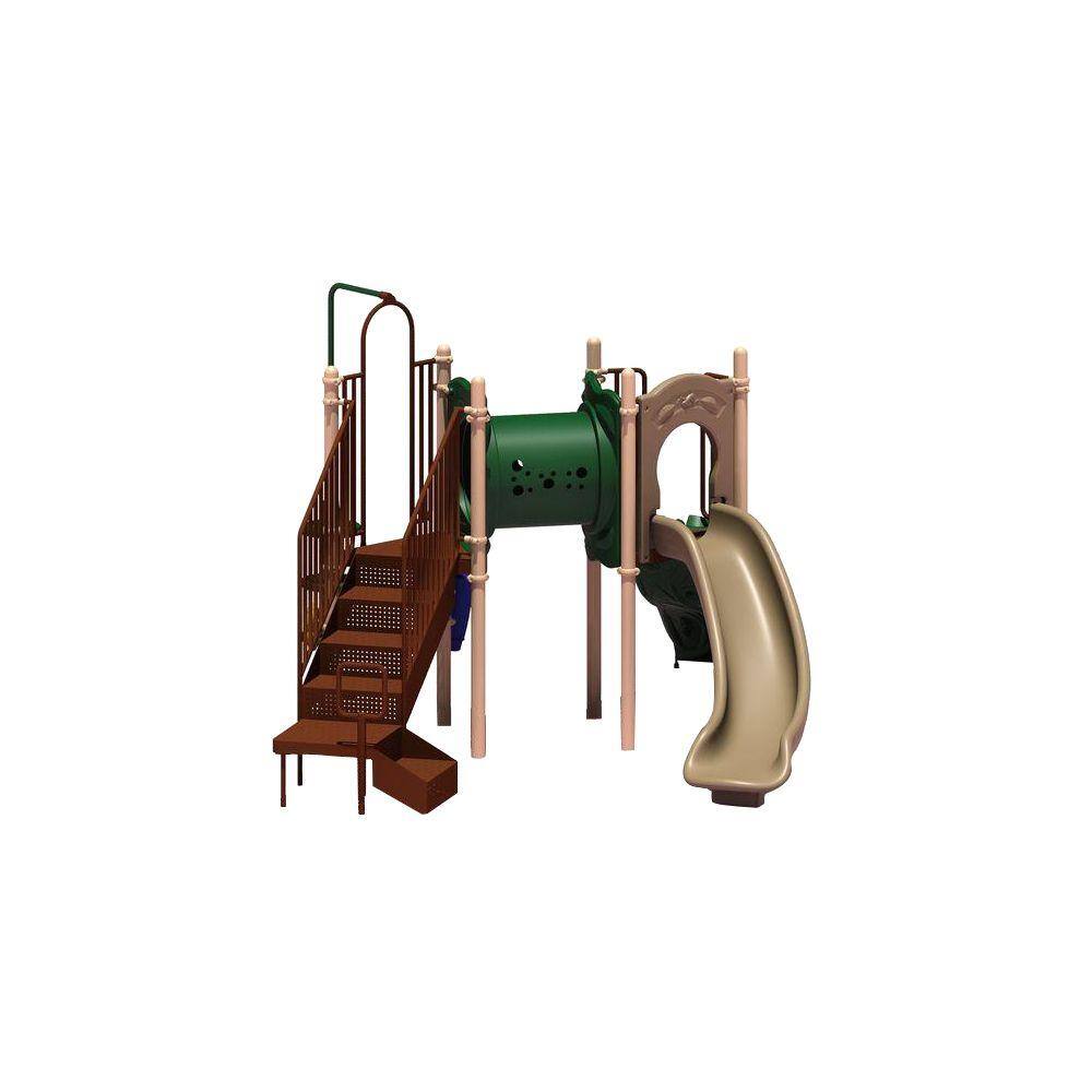 Ultra Play UPlay Today Deer Creek (Natural) Commercial Playset with Ground Spike UPLAY-002-N