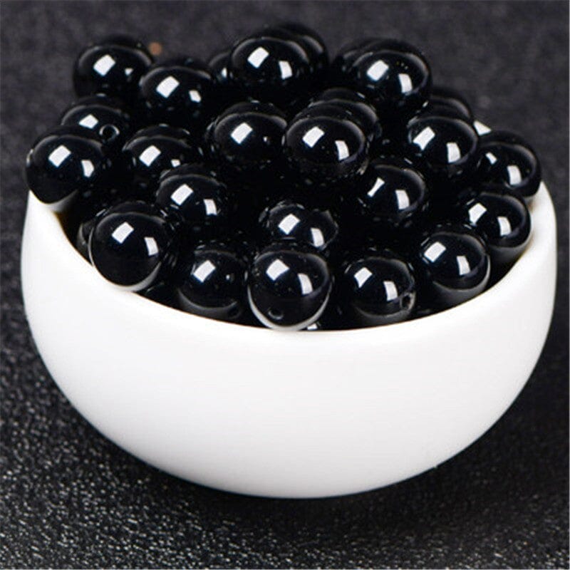 Natural Round Beads Bracelet (40pcs)