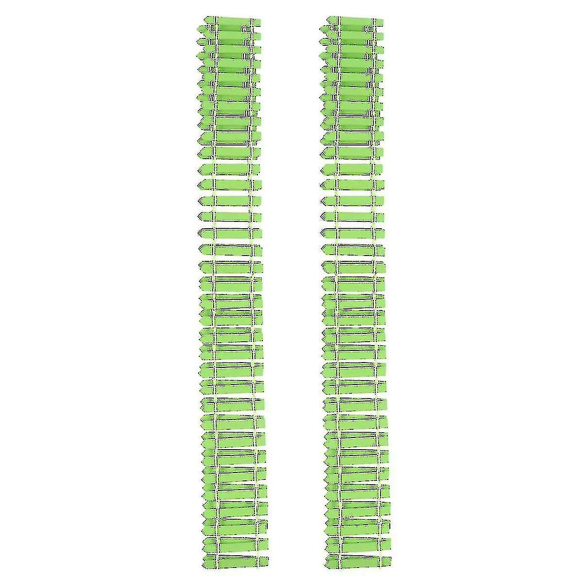 2pcs 90cm Micro Landscape Fences Handmade Mini Log Fences Landscape Props Outdoor Home Miniature Fai