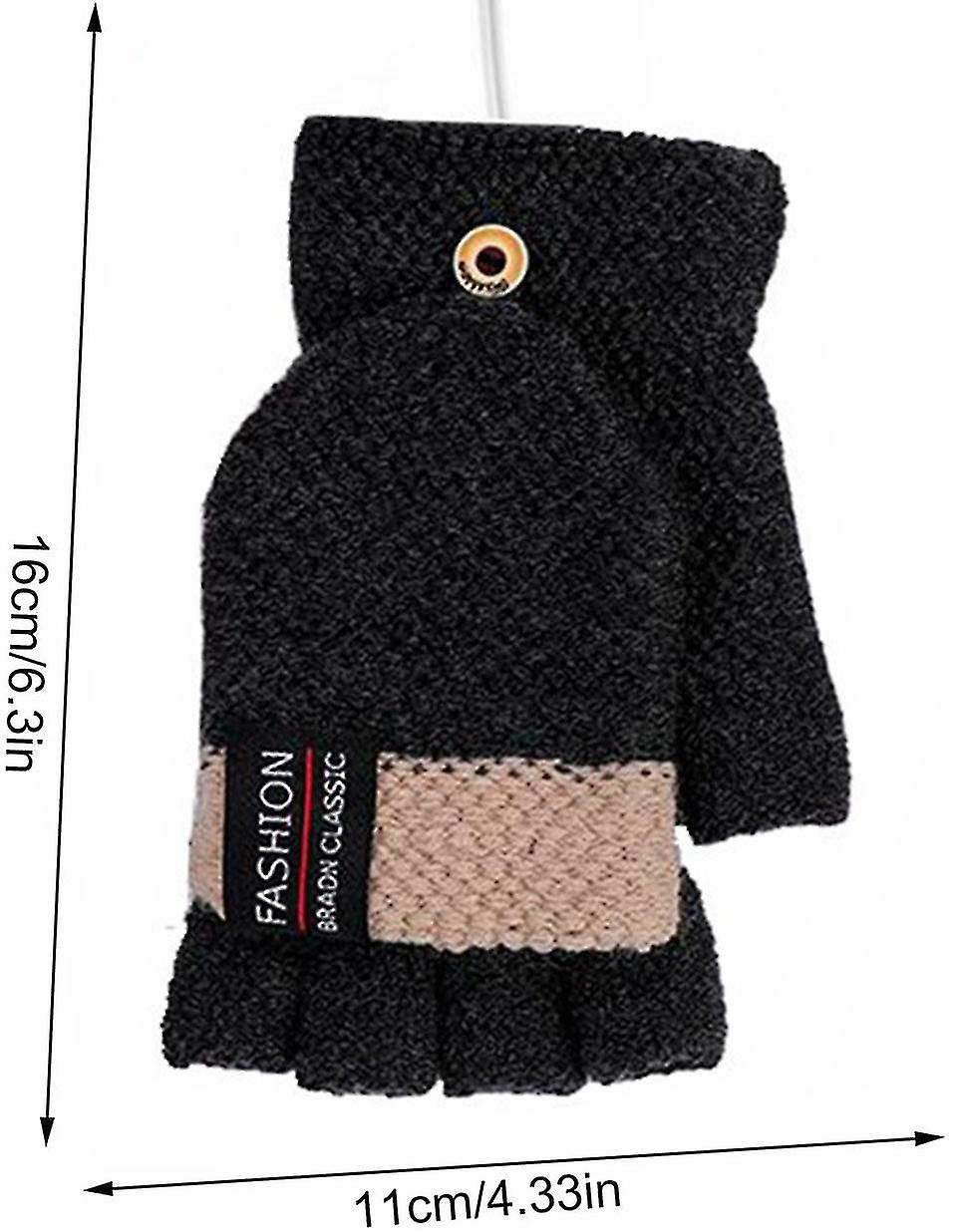 Women's Gloves， Fingerless Gloves， Warm Winter Gloves， Knitted Gloves