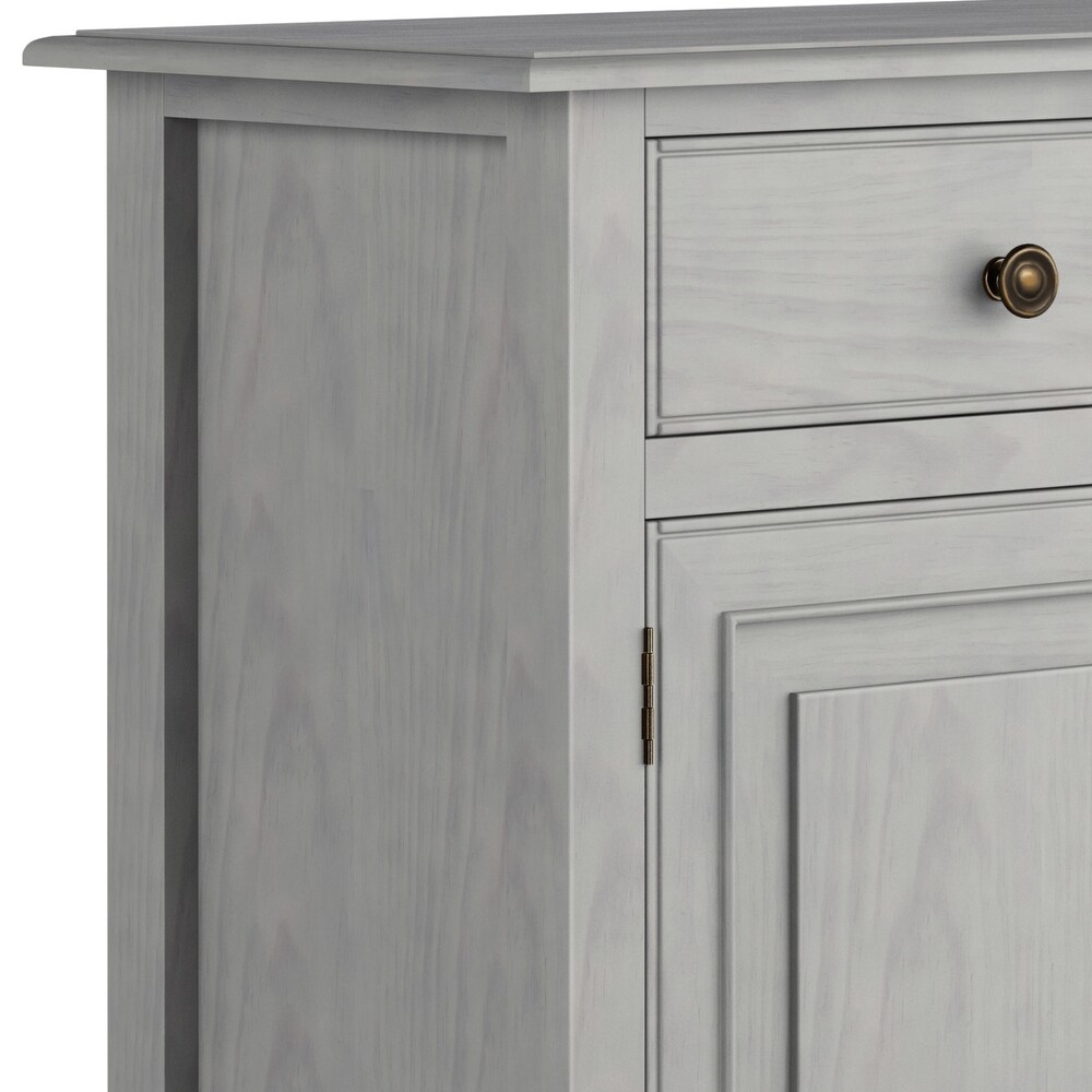 WYNDENHALL Hampshire Solid Wood Traditional Entryway Storage Cabinet   40\