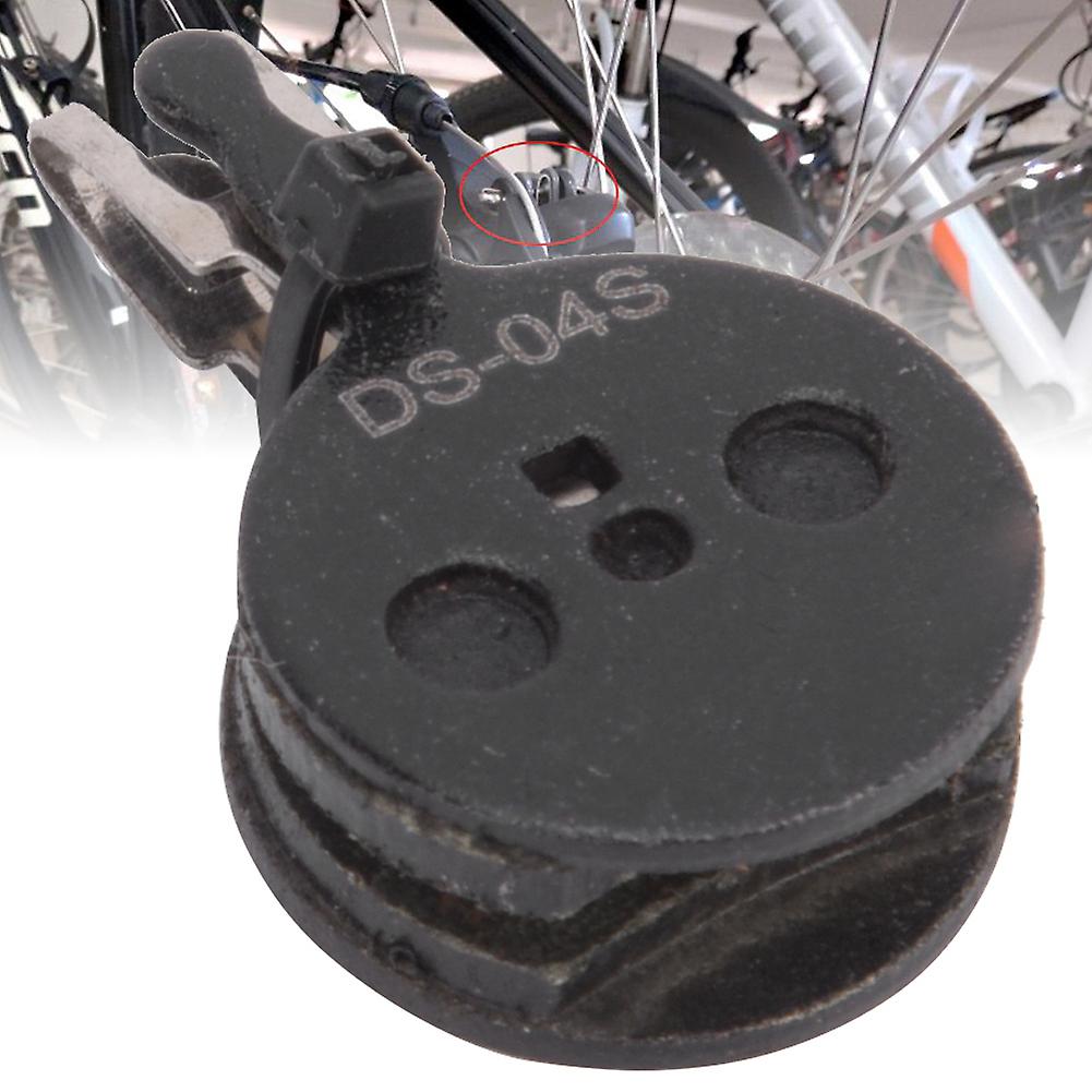 5 Pair Semi-metallic Resin Black Mountain Bike Disc Brake Pad Bicycle Cycling Tool Accessoryds-04s