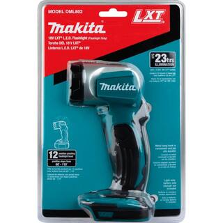 Makita 18V LXT Lithium-Ion Cordless LED Flashlight (Tool-Only) DML802