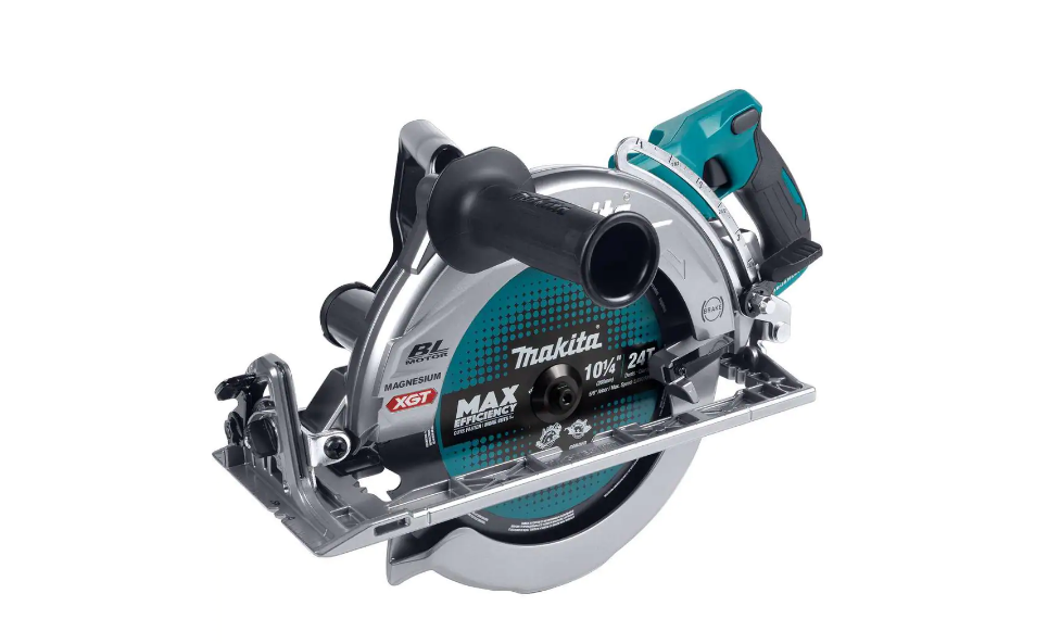 Makita GSR02Z 40V Max XGT Brushless Cordless Rear Handle 10-1/4 in. Circular Saw， AWS Capable (Tool Only)