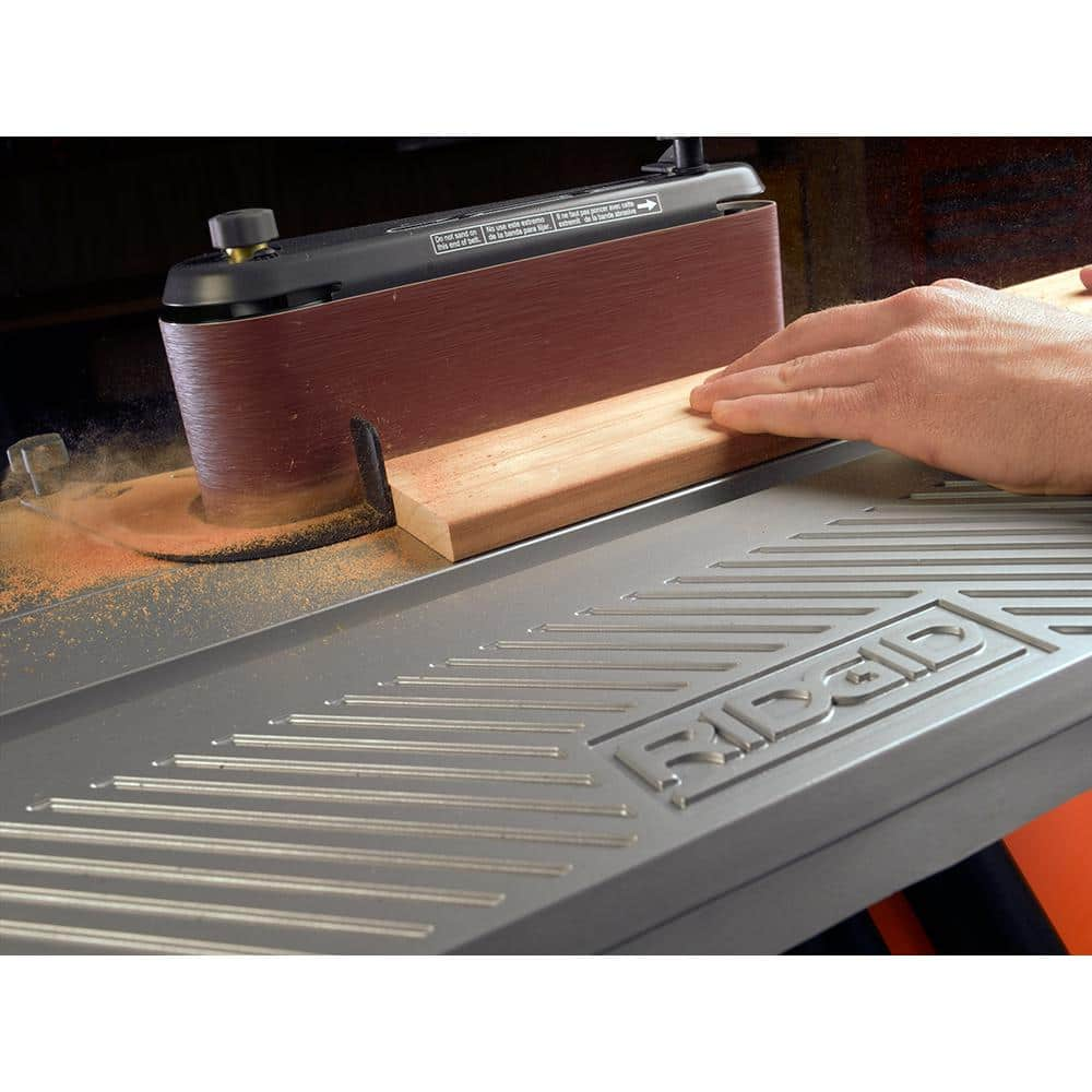 RIDGID 5 Amp Corded Oscillating Edge Belt/Spindle Sander EB4424