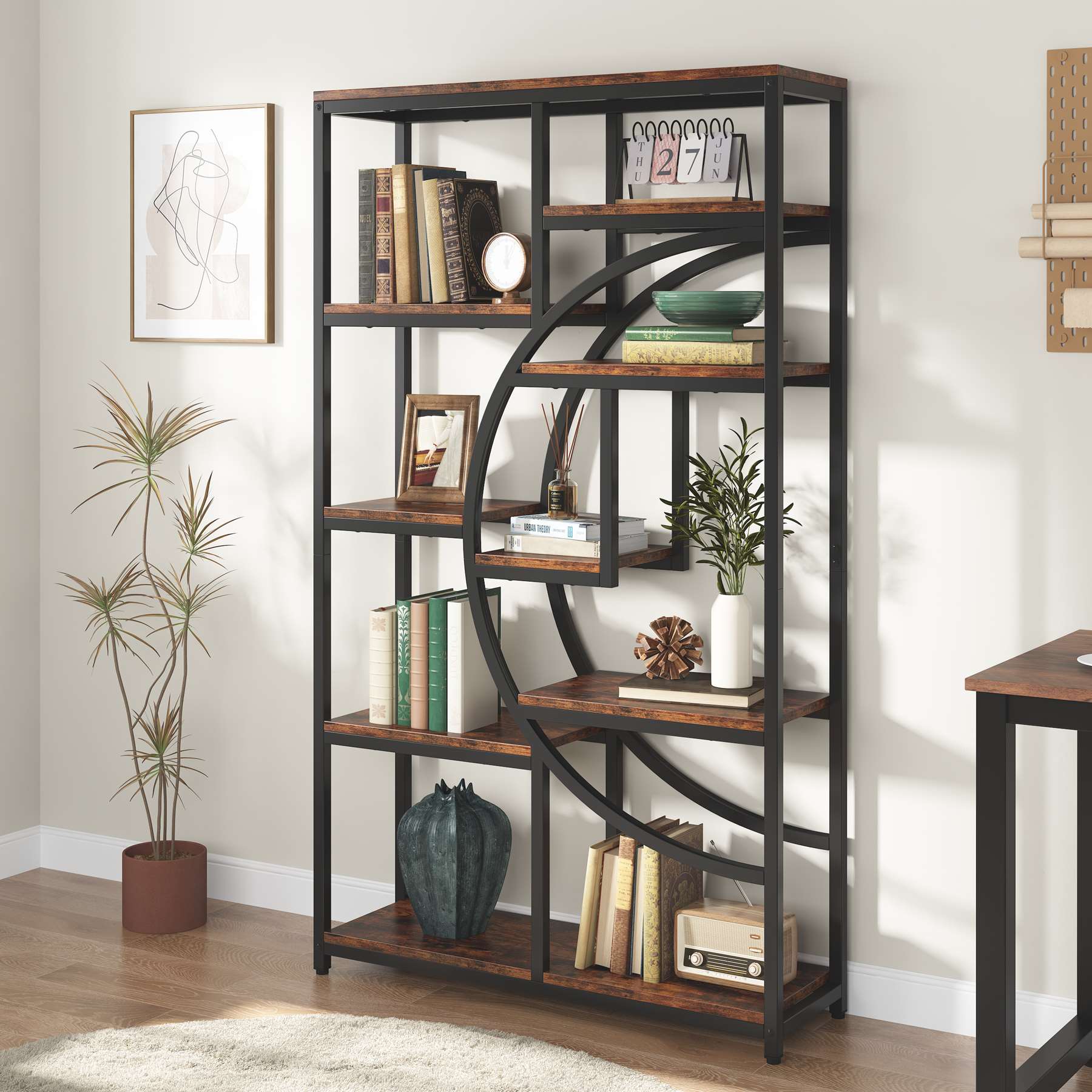 Freestanding Bookshelf, 68.9