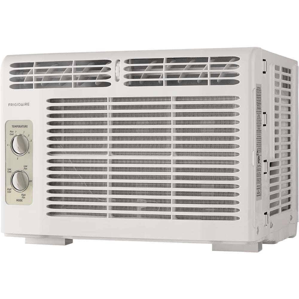 Frigidaire 5000 BTU 115Volt WindowMounted MiniCompact Air Conditioner with Mechanical Controls