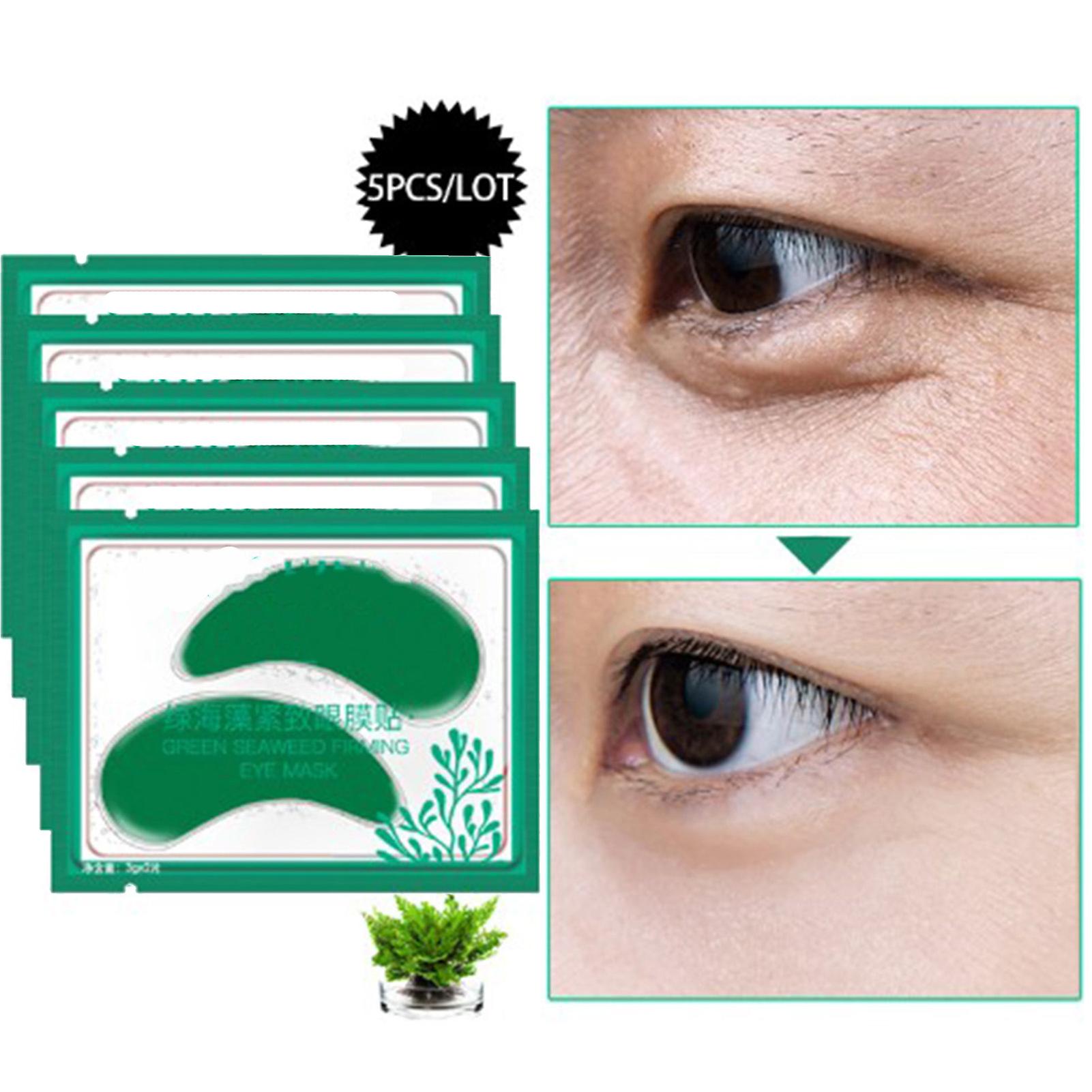 Green Seaweed Firming Eye Zone Mask Patches Moisturizing And Whitening Skin Care