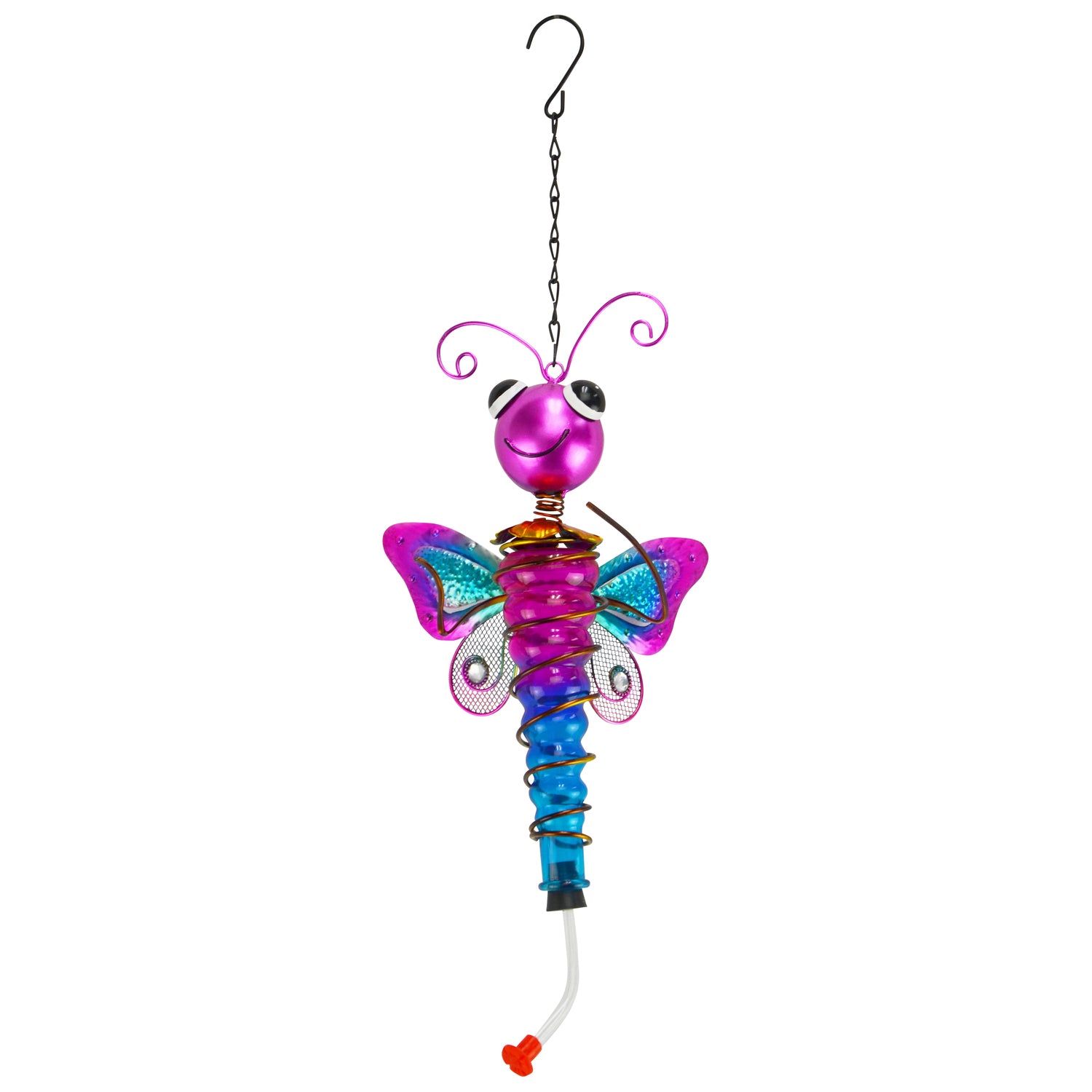 Red Carpet Studios Hummingbird Feeder Purple Bug