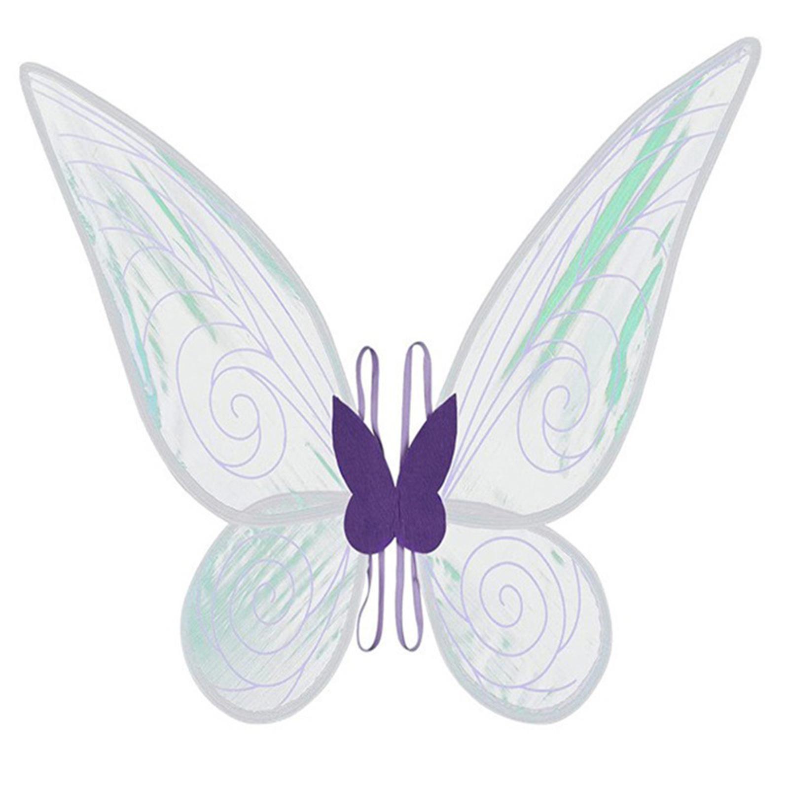 Festival Party Angel Wings Performance Prop For Adults And Children (purple)