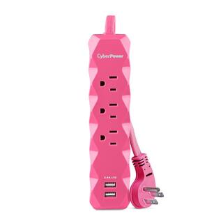 CyberPower 3 ft. 3-Outlet 2-USB 280J Surge Protector P303UPK