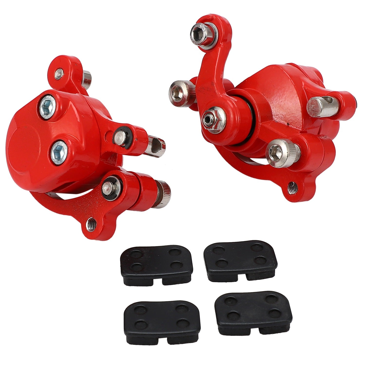 Front Rear Disc Brake Caliper Pads for 43Cc 47Cc 49Cc Chinese Mini Moto Kids ATV Quad Minimoto Dirt Pocket Bike Gas Scooter