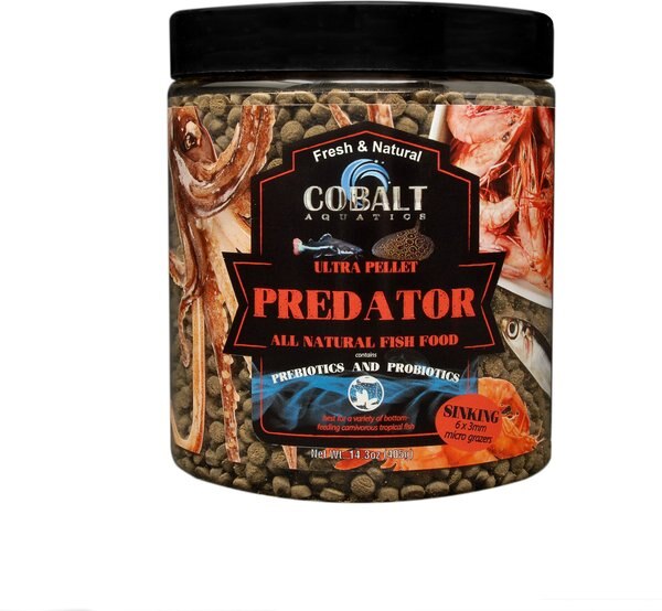 Cobalt Aquatics Ultra Predator Micro Grazer Sinking Fish Food