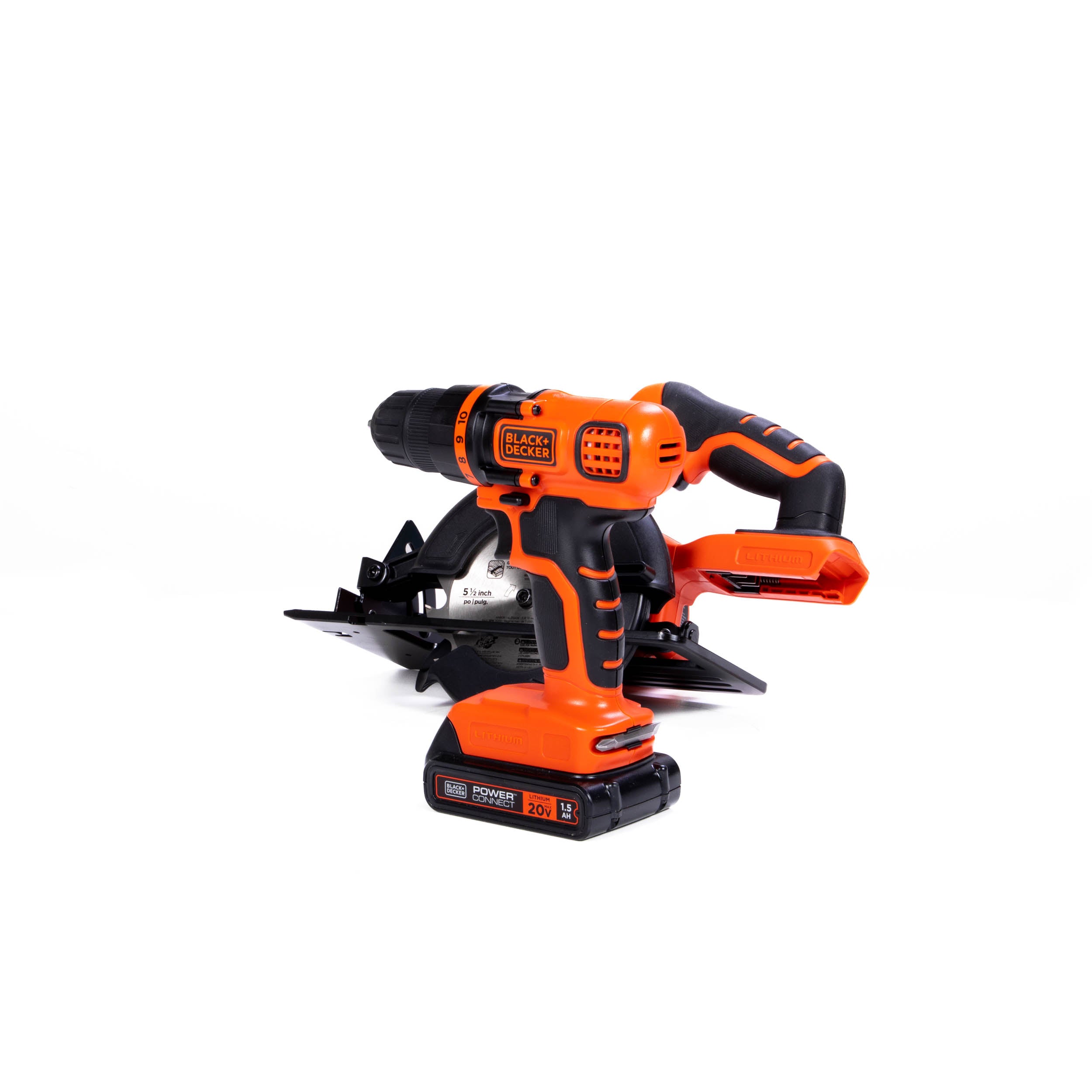 20V MAX* POWERCONNECT™ Cordless Drill/Driver + Circular Saw Combo Kit