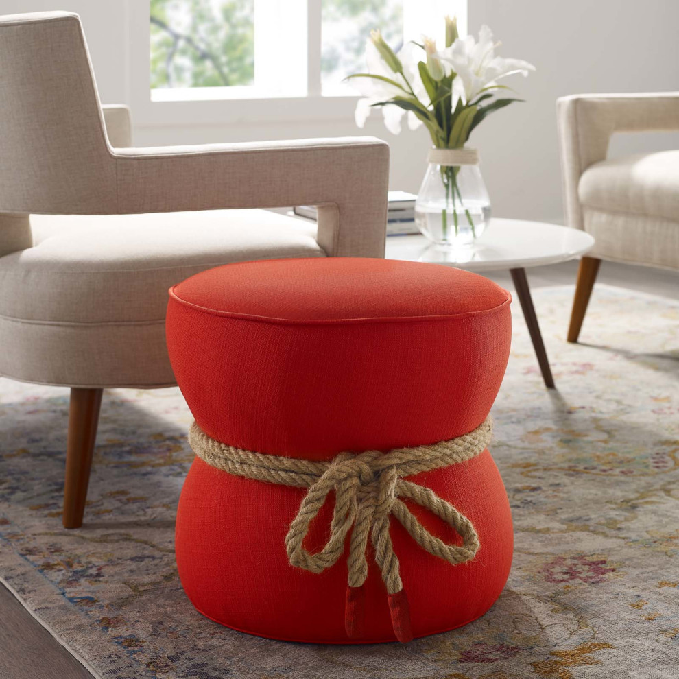 Arecibo Ottoman   Beach Style   Footstools And Ottomans   by HedgeApple  Houzz