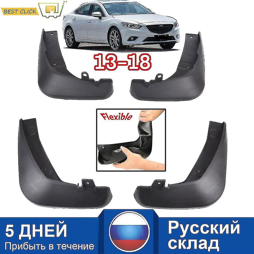 Front Rear Car Mud Flaps For Mazda 6 Gj Gl Atenza 2013-2018 2019 Mudflaps Splash Guards Mud Flap Mudguard Fender Car Accessories