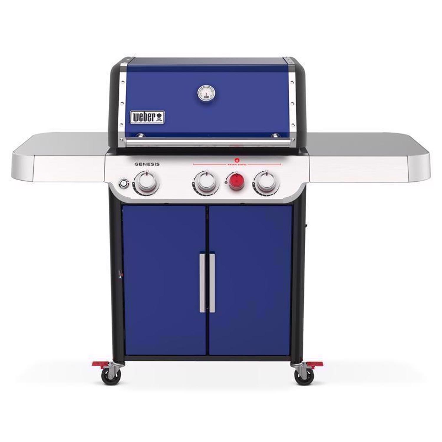 Weber Genesis SP-E-325s 3 Burner Liquid Propane Grill Deep Ocean Blue