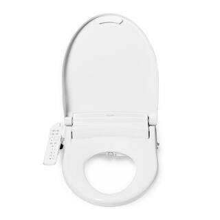 Brondell Swash CSG15 Electric Bidet Seat for Elongated Toilets in White CSG15-EW