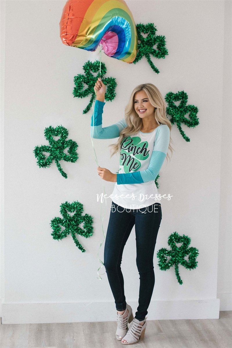 Pinch Me St Patrick's Day Top