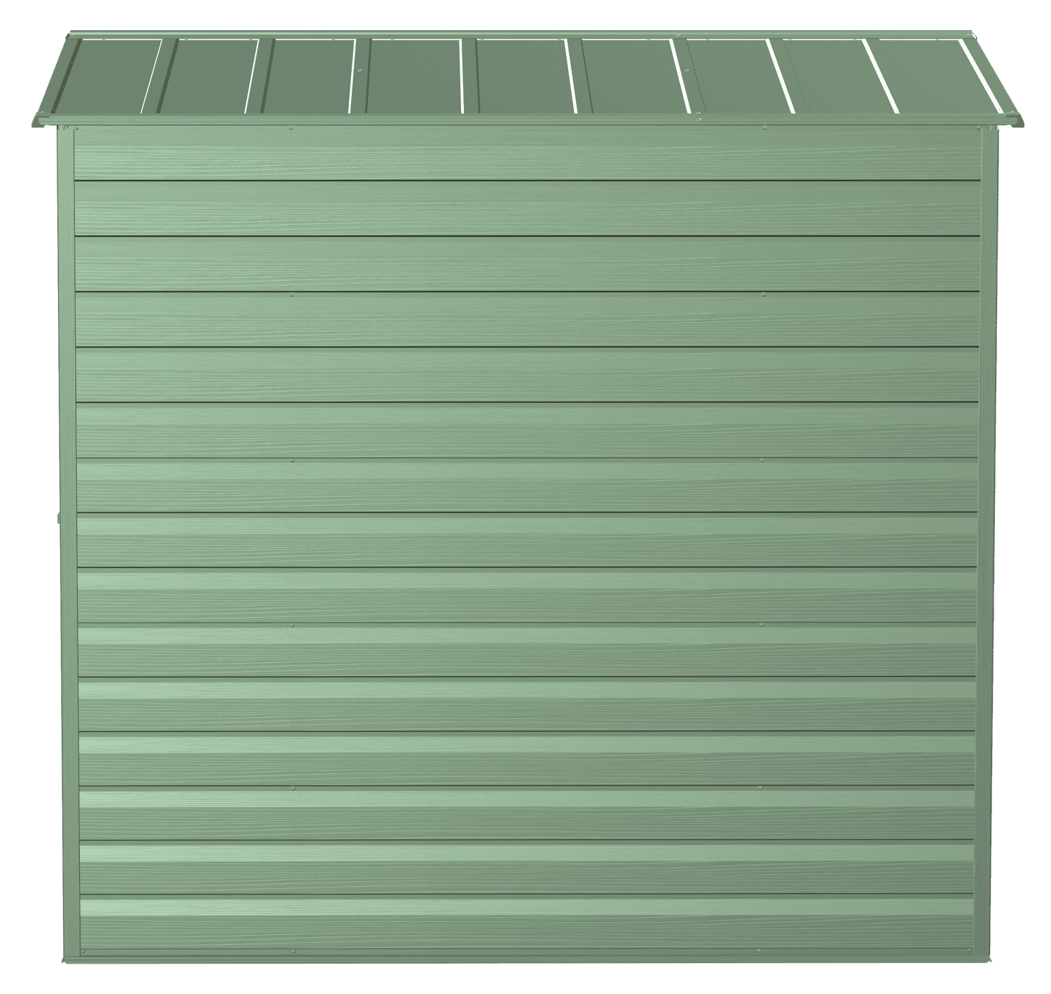 Arrow Select Steel Storage Shed, 6x7, Sage Green