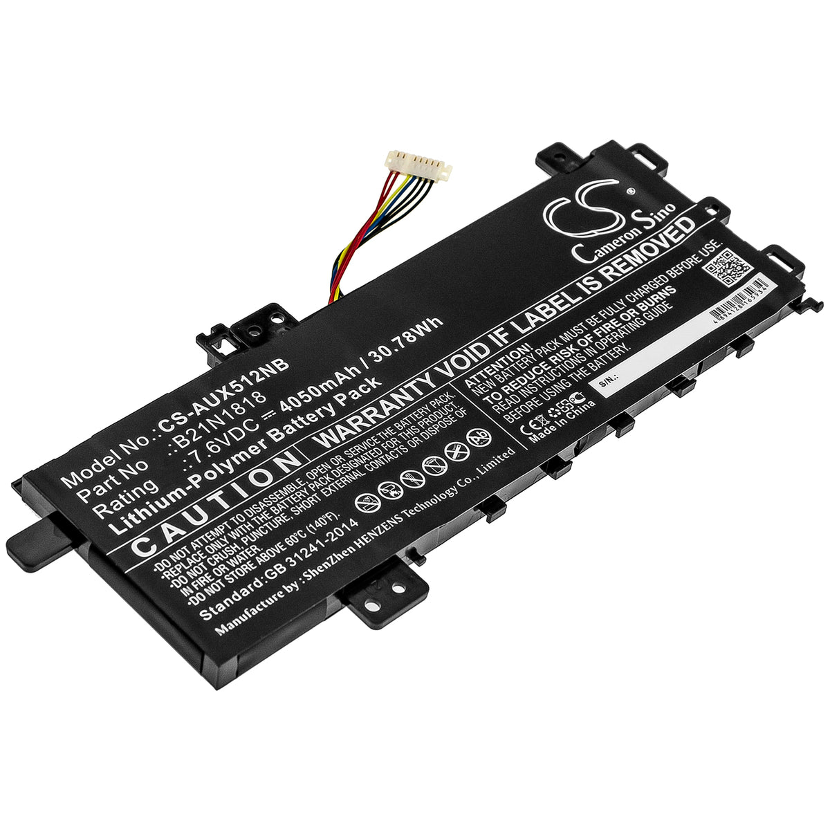 Asus ASUS X712FAGC102T R564DK V5000FA V5000FB Viv Replacement Battery BatteryClerkcom Laptop and Notebook