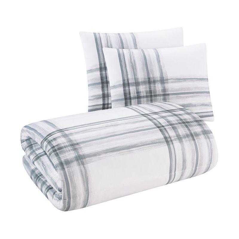 The Big One? Landon Plaid Reversible Comforter Set with Sheets