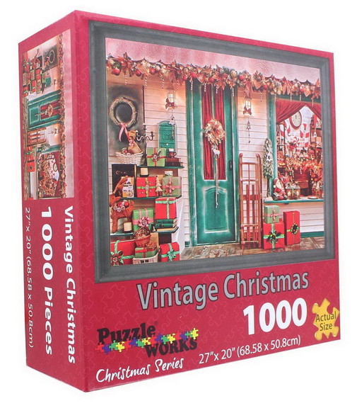 JPW JPW 80802VIN C Vintage Christmas 1000 Piece Ji...