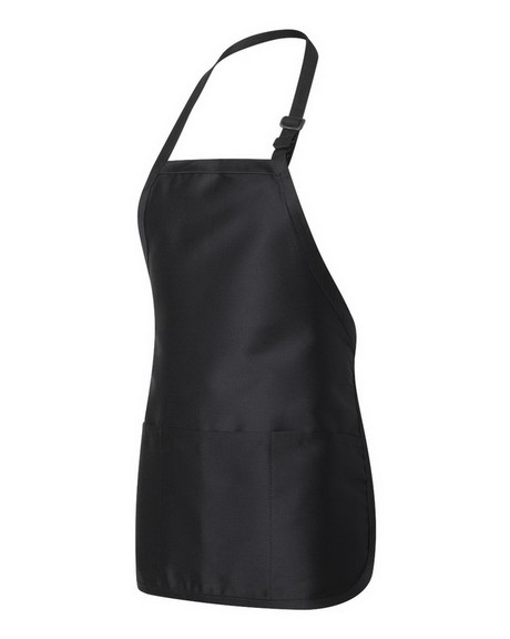 Q Tees Q4250 Full Length Apron with Pouch Pocket