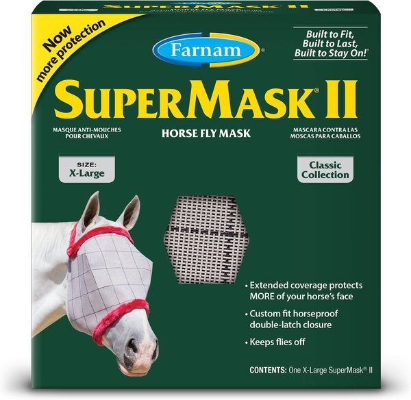 Farnam SuperMask II Horse Fly Mask Classic Collection