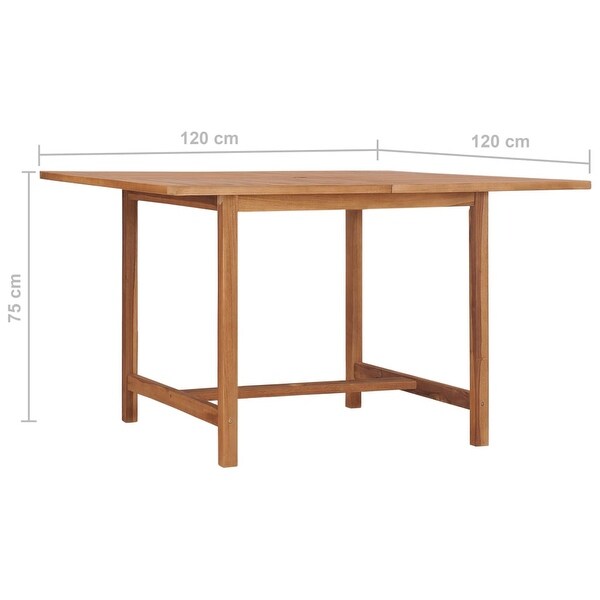 vidaXL Garden Table 47.2