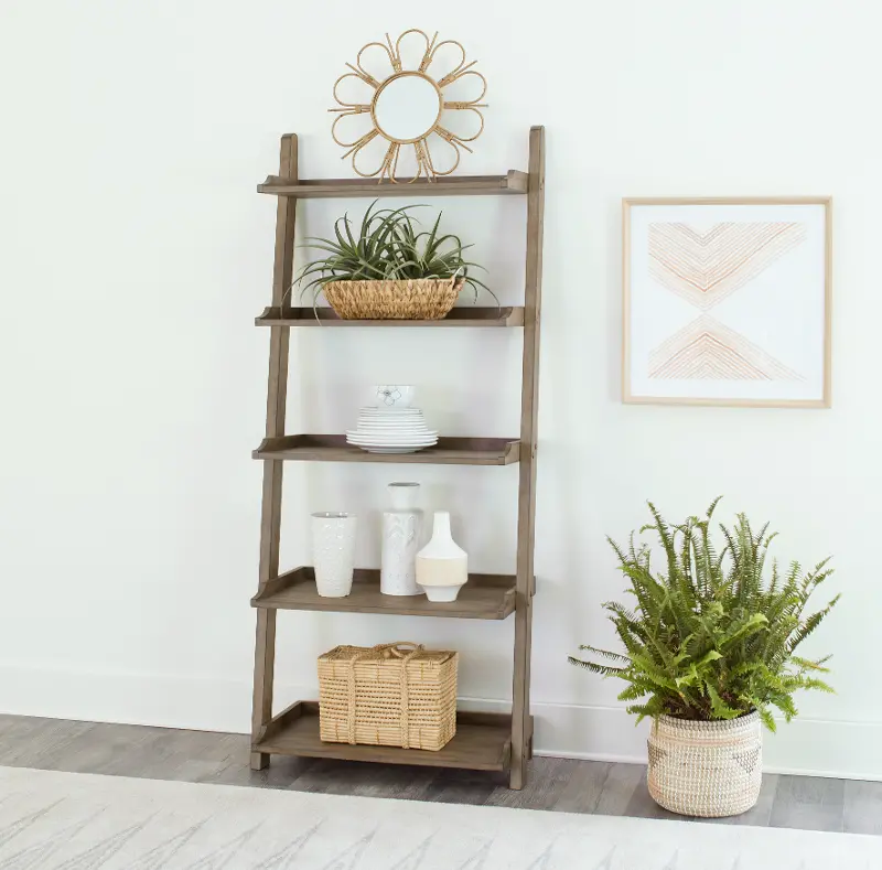 Americana Farmhouse Leaning Pier Bookshelf