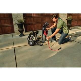 BRIGGS 3300 PSI 2.5 GPM Cold Water Gas Pressure Washer with Horizontal Shaft Briggs CR950 OHV Engine and Triplex Pump 020725A