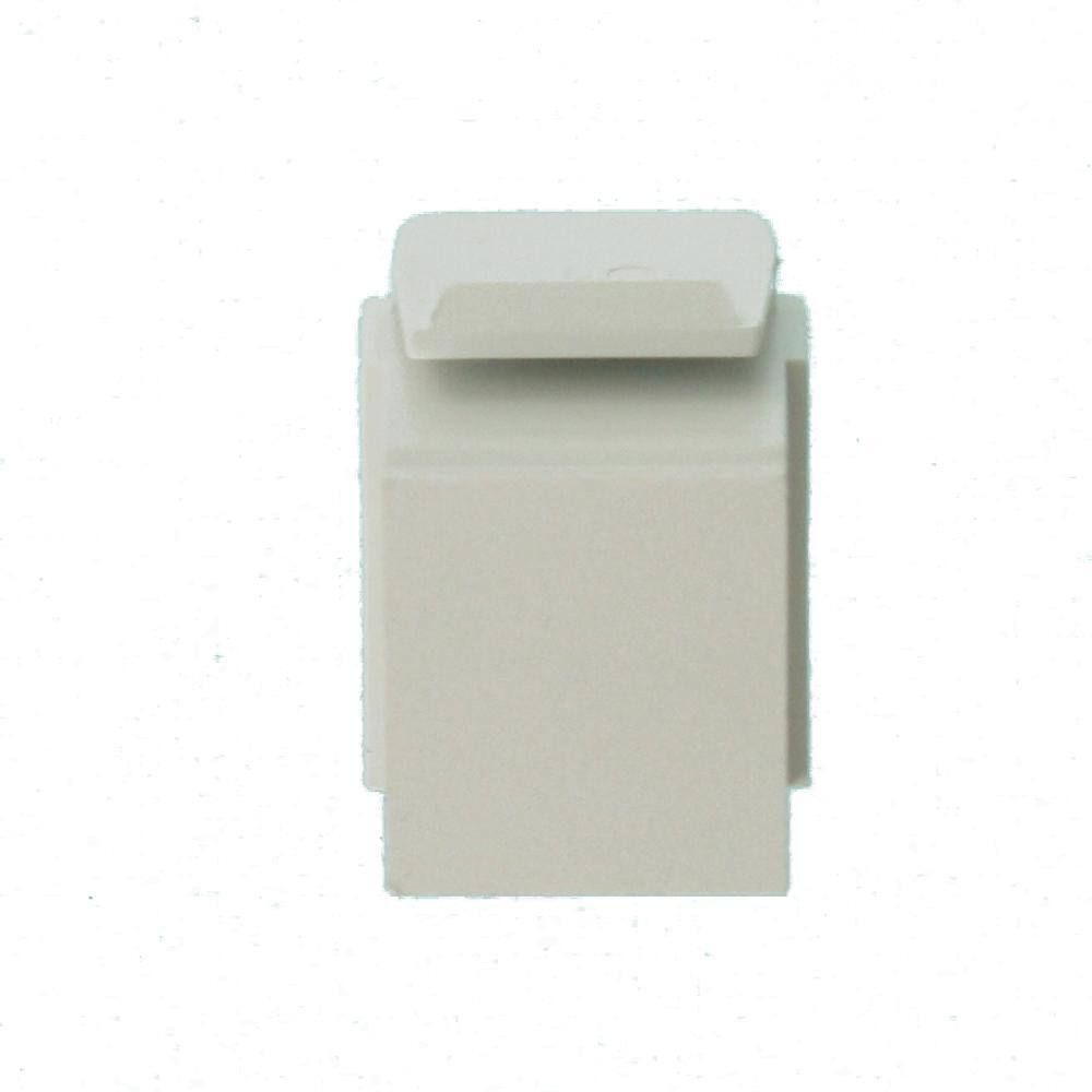 Leviton QuickPort Blank Inserts White (10-Pack) 41084-BW