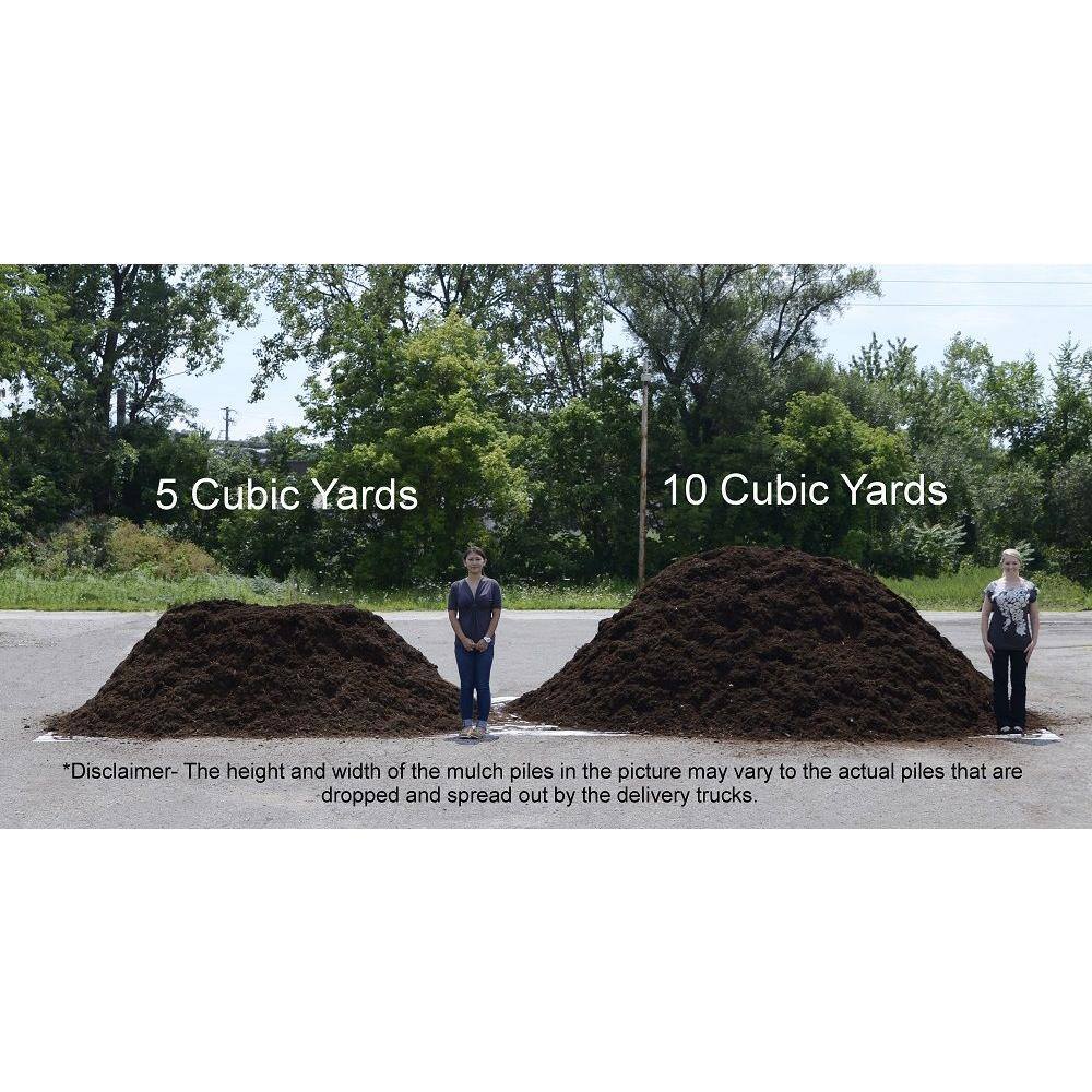 10 cu. yd. Red Landscape Bulk Mulch BKDMR10