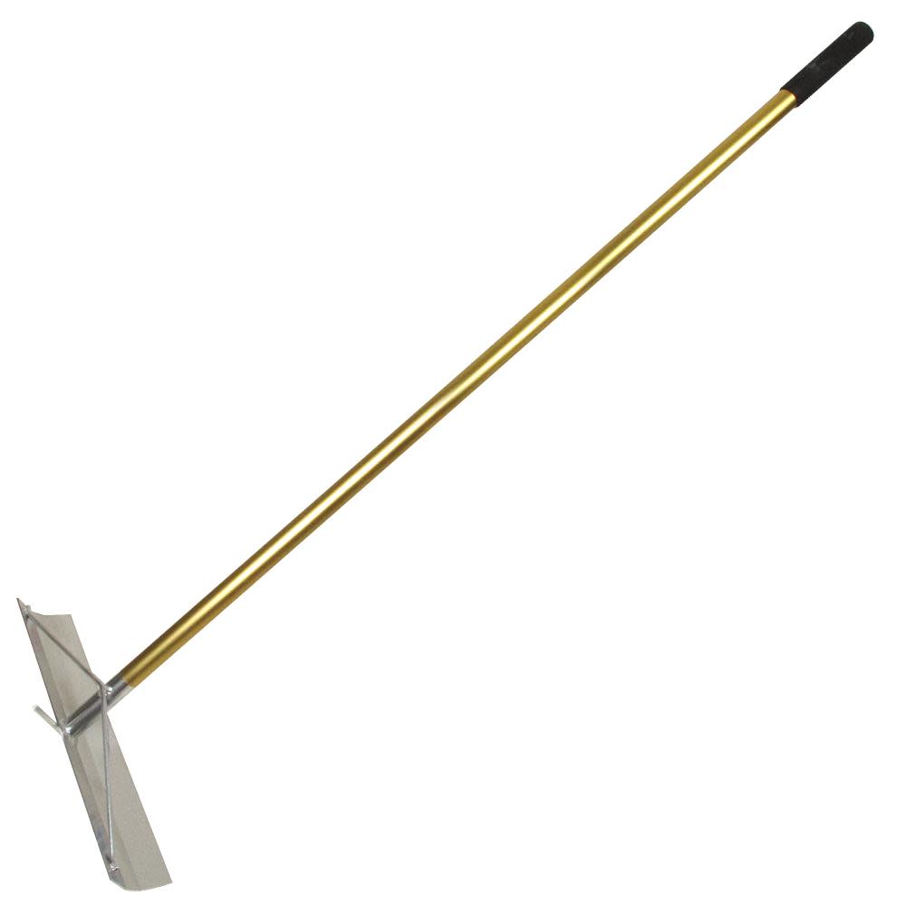 19-1/2 In. x 4 In. Gold Standard Aluminum Concrete Placer with Hook