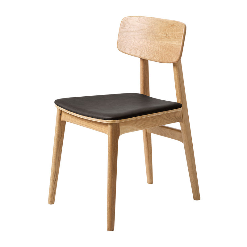 TACY Dining Chair - Natural & Black