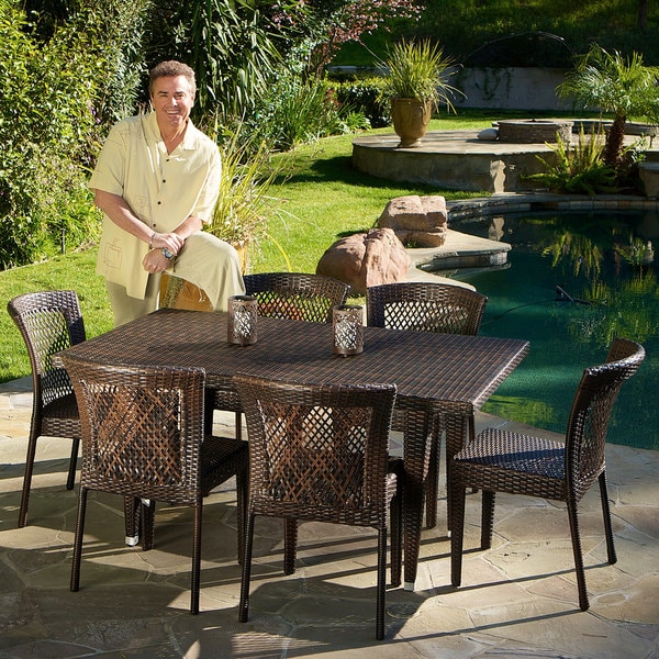 Dusk 7piece Outdoor Dining Set by Christopher Knight Home