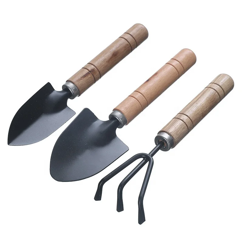 Durable Gardening Tools Set High Quality Flower Planting Tool Set 3 PCS Portable Mini Garden Hand Tool