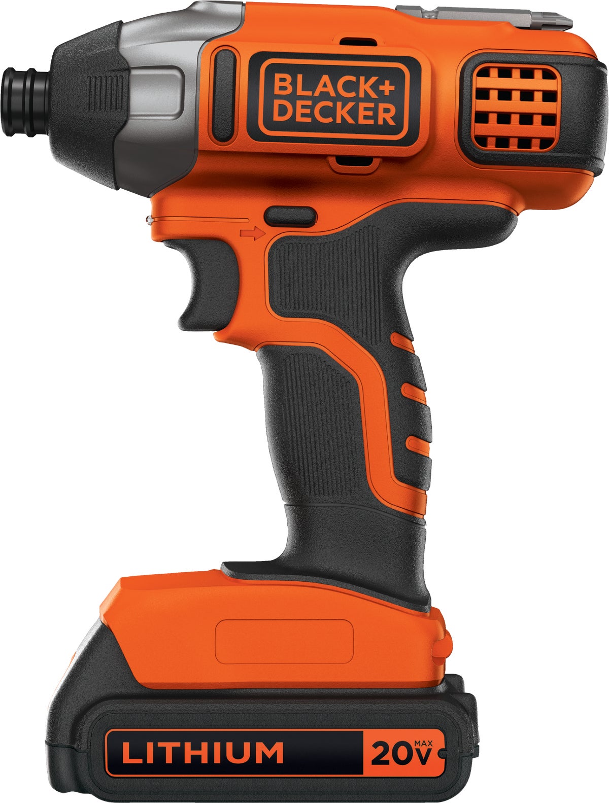 Blackamp Decker 20V MAX Lithium-Ion Cordless Impact Driver Kit 1 4 In. Hex