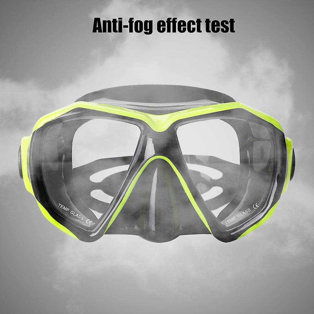 TUO Anti-fog Diving Mask Snorkel Set Full Dry Tube Underwater Swimming Equipment