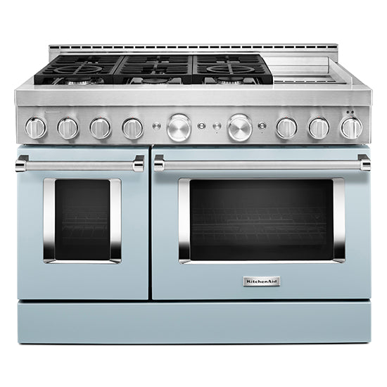 KitchenAid KFGC558JMB 483939 Smart CommercialStyle Gas Range with Gridd